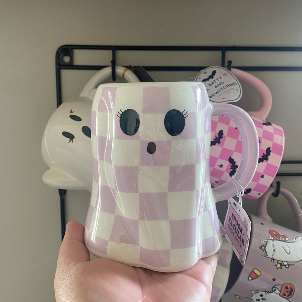 New Halloween Decoration Ghost Purple Mug